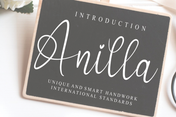 Anilla: A Delicate Handwritten Font for Thoughtful Web Typography