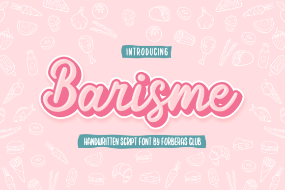 Barsime: A Delicate Handwritten Font
