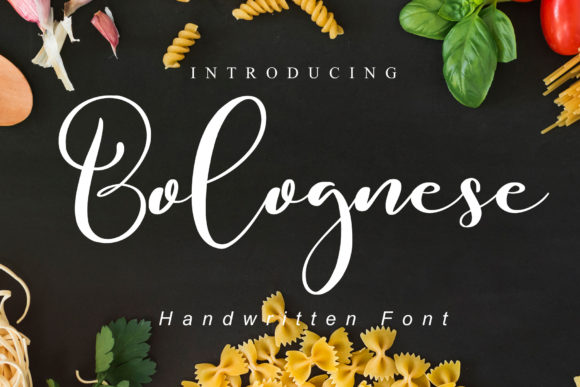 Bolognese: A Refined Handwritten Font for Digital Branding