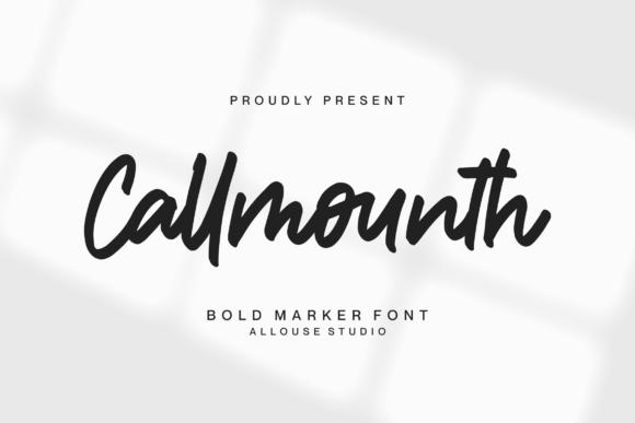 Callmounth: A Charming Script Font