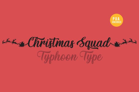 Christmas Squad Font for Bold Campaigns