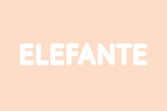 Elefante: A Bold Handwritten Typeface for Real Branding Work