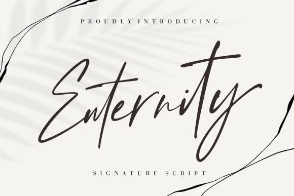 Enternity: A Luxury Script Font That Elevates Real Small Business Branding