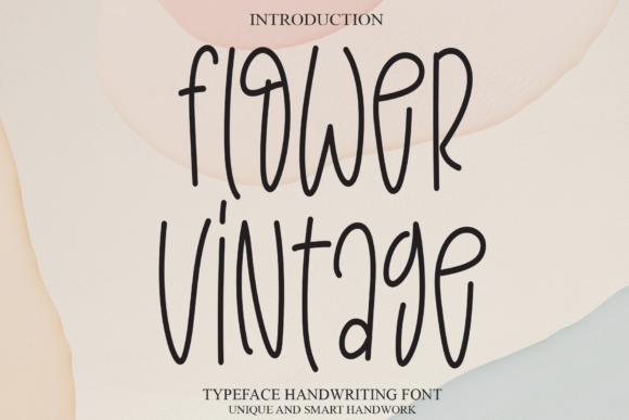 Flower Vintage: A Handwritten Font That Feels Like a Quiet Conversation