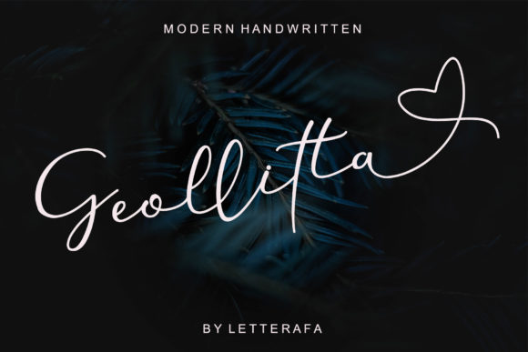Geollitta: A Handwritten Font That Elevates Real Small Business Branding