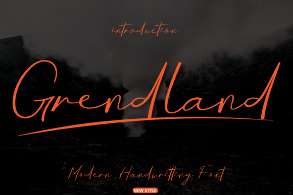 Grendland: A Creative Script Font