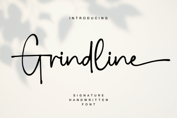 Grindline: A Playful Script Font That Elevates Your Brand