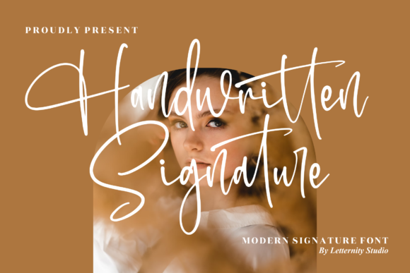 Handwritten Signature Font for Web Design