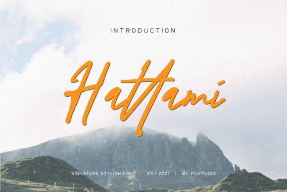 Hattami Font: Elegant Script for Web Design