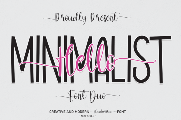 Hello Minimalist Font for Business