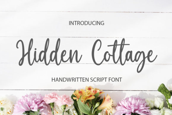 Hidden Cottage Font for Elegant Design