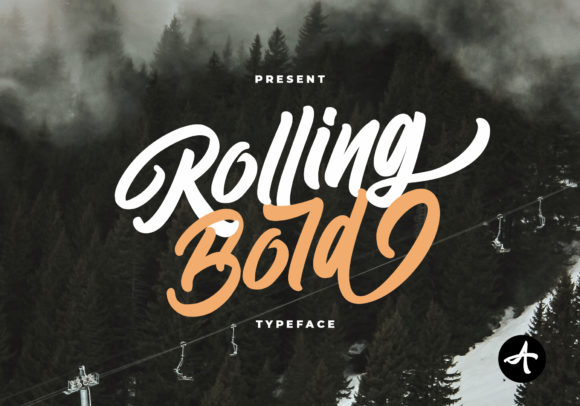 Rolling Bold: A Modern Script Font That Just Works