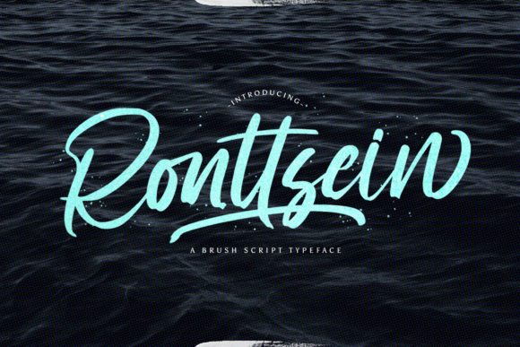Ronttsein: A Handwritten Script Font for Editorial Charm