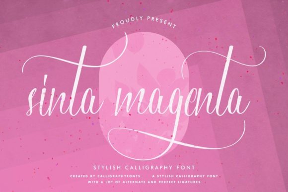 Sinta Magenta: A Graceful Script Font