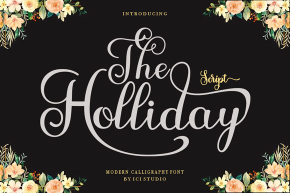 The Holliday Font: A Luxurious Touch for Your Brand